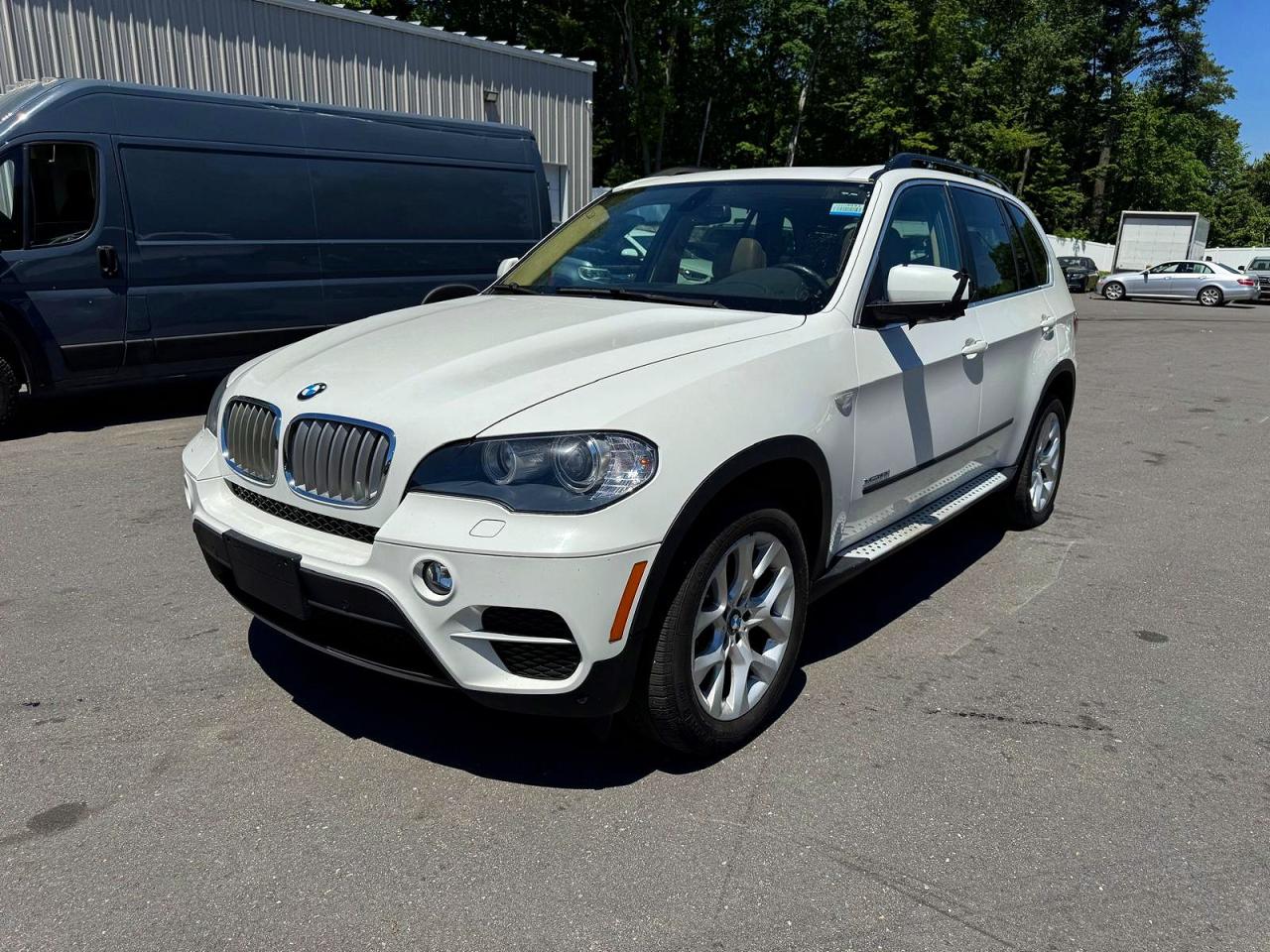 2013 Bmw X5 Xdrive35i White vin: 5UXZV4C53D0E11293