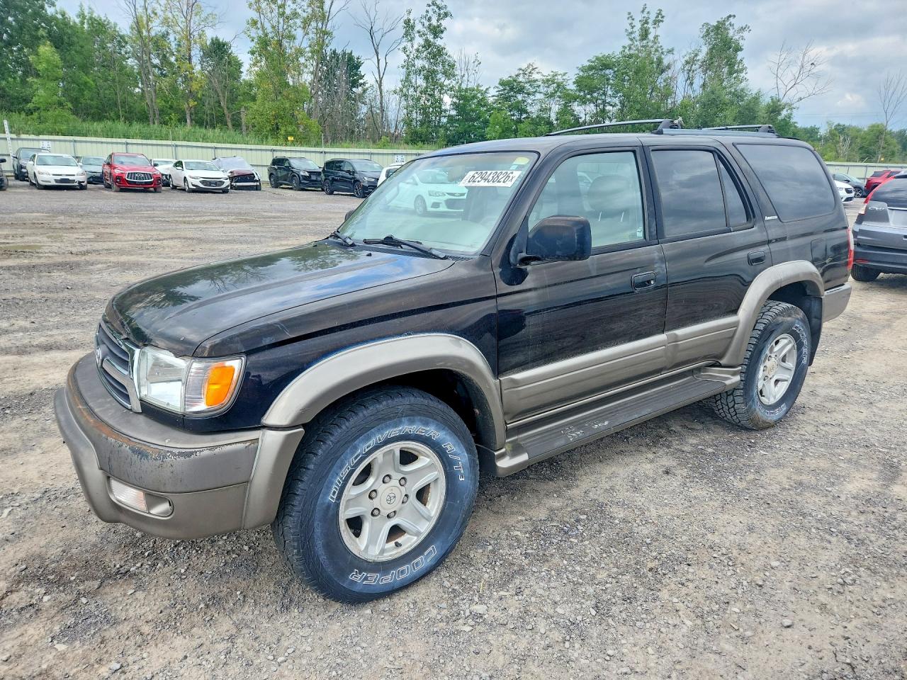 2000 Toyota 4runner Limited Черный vin: JT3HN87R8Y9039793