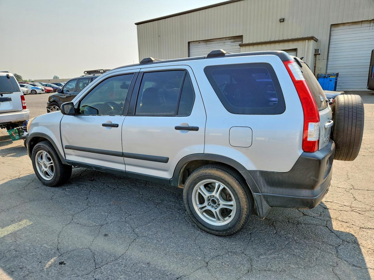2005 Honda Cr-v Lx Silver vin: SHSRD78525U309328