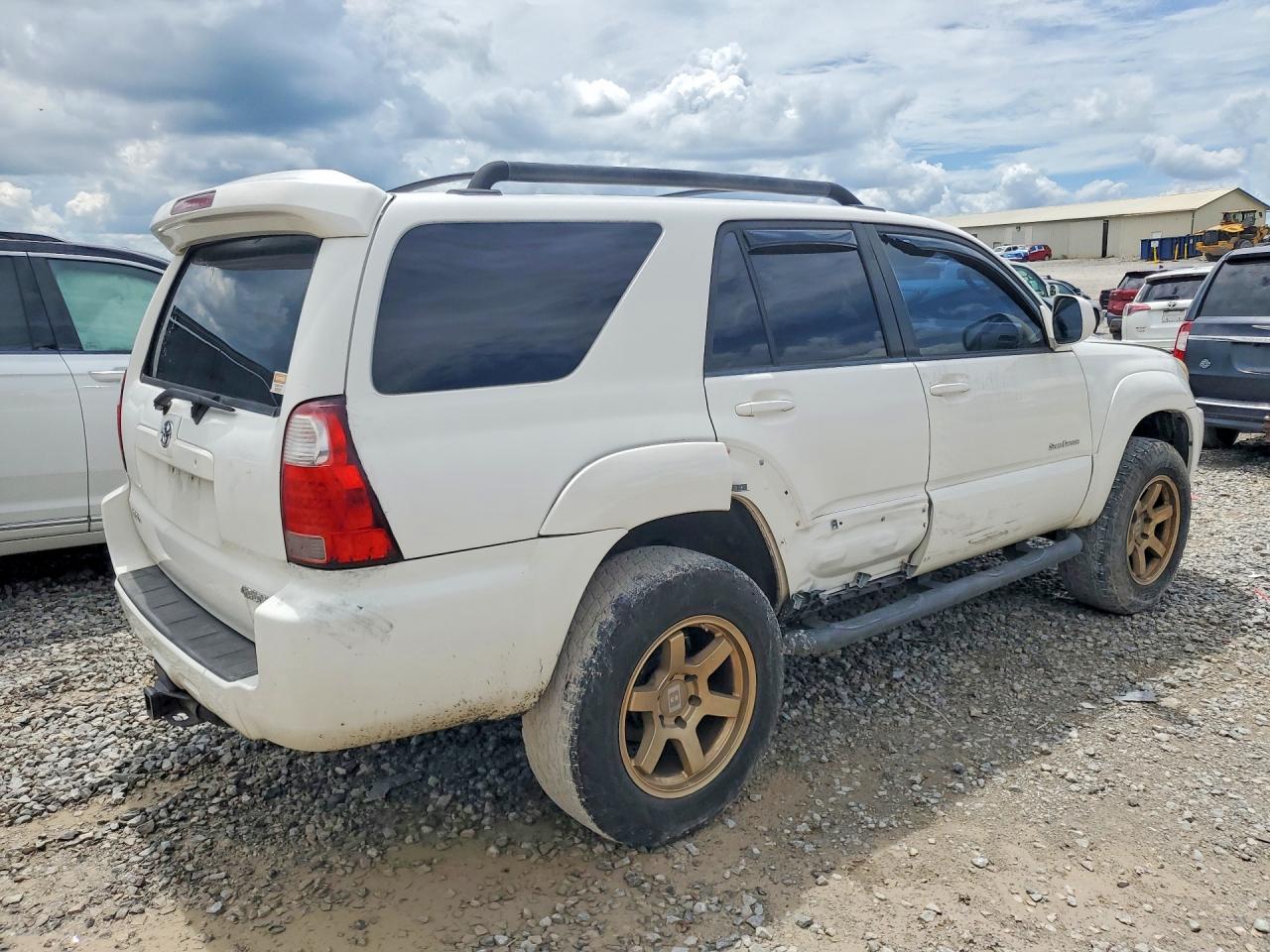2008 Toyota 4runner Sport Edition White vin: JTEZT14R78K001400