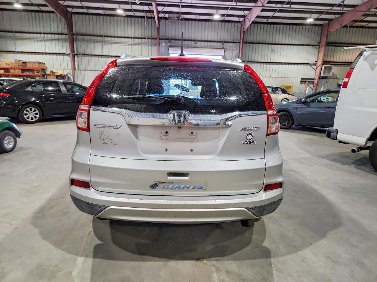 2015 Honda Cr-v Exl Silver vin: 2HKRM4H72FH617934