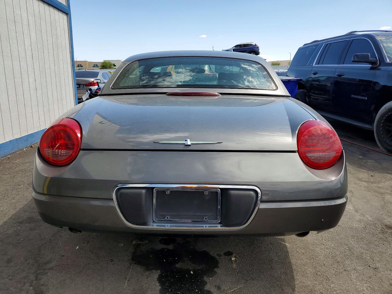 2003 Ford Thunderbird Серый vin: 1FAHP60A73Y112901