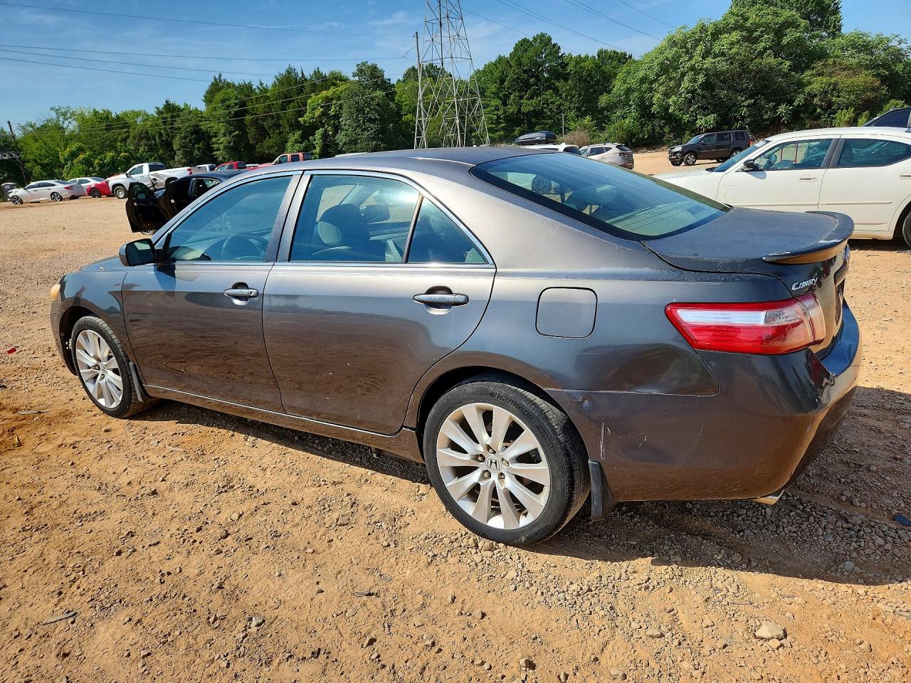 2007 Toyota Camry Le V6 Gray vin: JTNBK46K073021518