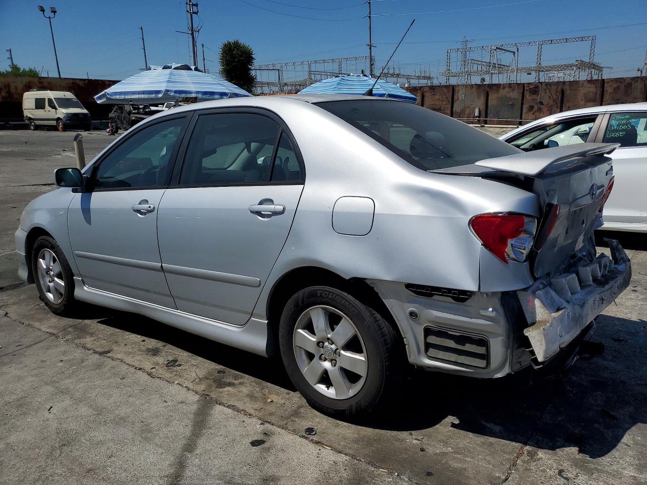 2005 Toyota Corolla S Silver vin: 1NXBR32E05Z553185