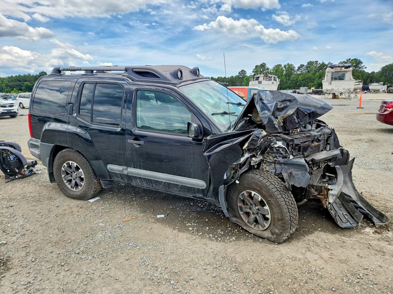 2014 Nissan Xterra Pro-4x Black vin: 5N1AN0NW4EN802625
