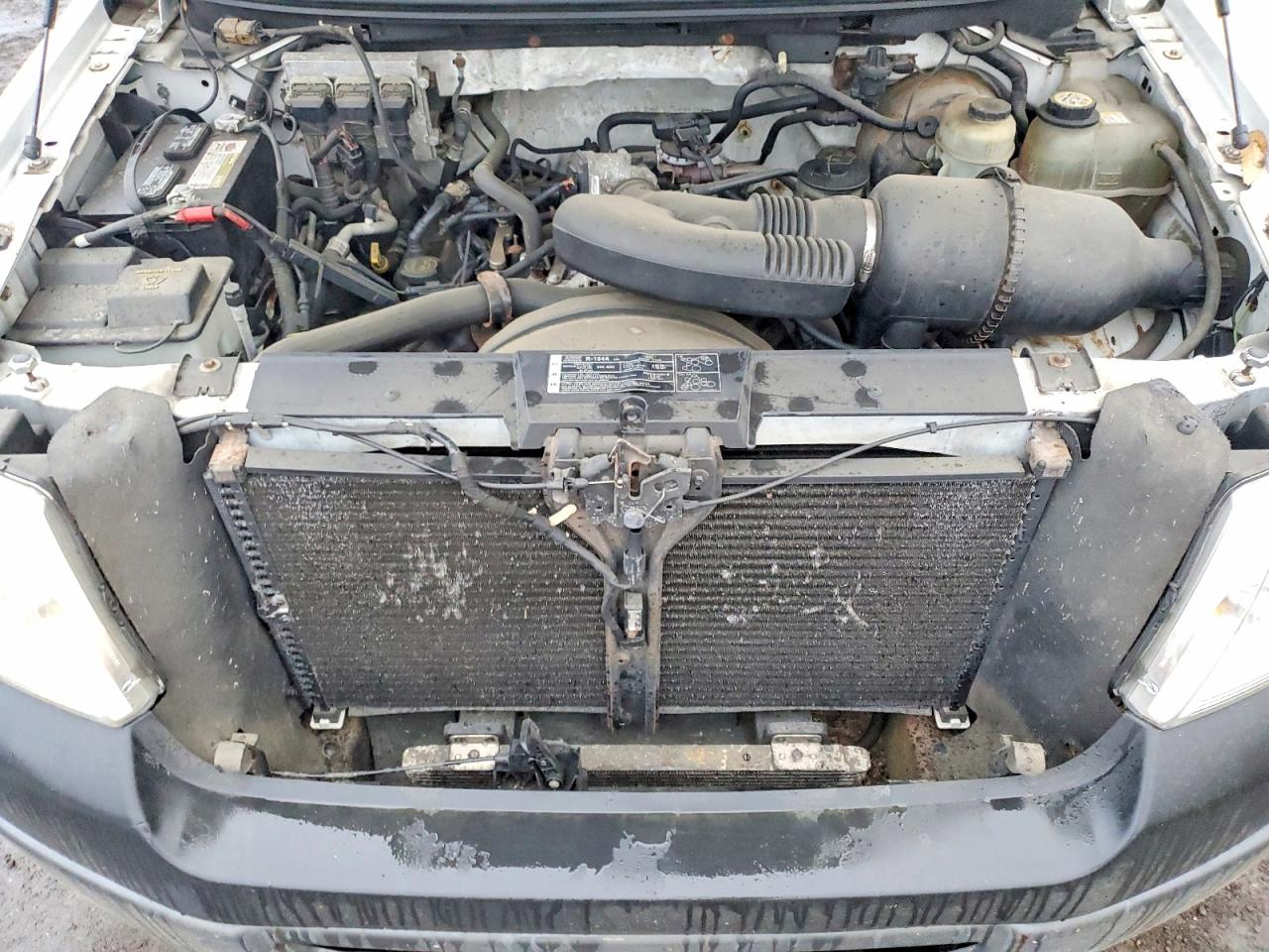 2007 Ford F150 Белый vin: 1FTRX12W47NA40718