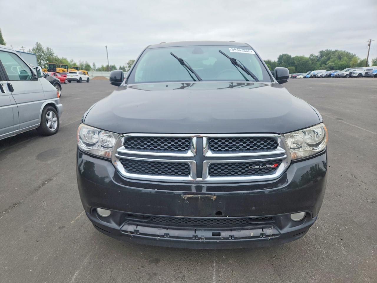 2013 Dodge Durango Crew Black vin: 1C4RDJDG2DC668668