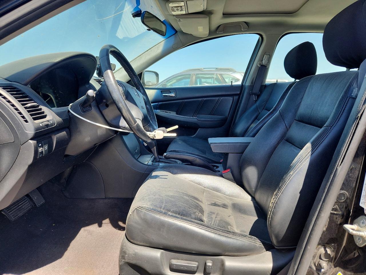 2007 Honda Accord Ex Черный vin: 1HGCM66567A038930