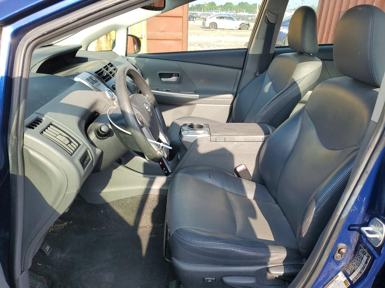 2012 Toyota Prius V Five Blue vin: JTDZN3EU3C3057057