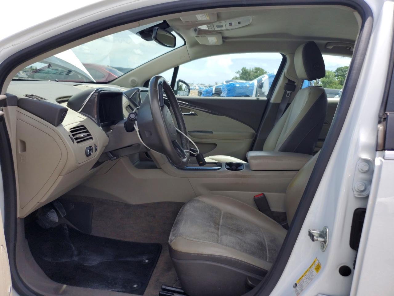 2014 Chevrolet Volt White vin: 1G1RF6E42EU139253