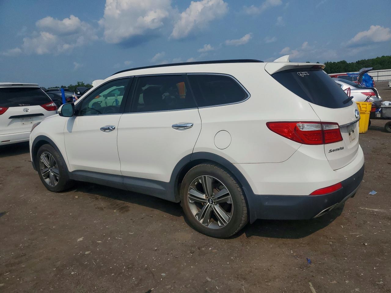 2014 Hyundai Santa Fe Limited Белый vin: KM8SR4HF9EU072020