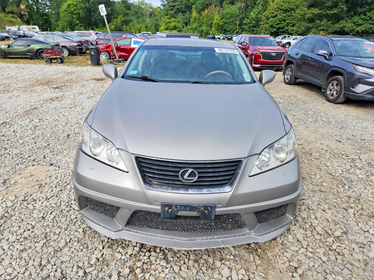 2007 Lexus Es 350 Gray vin: JTHBJ46G272128870