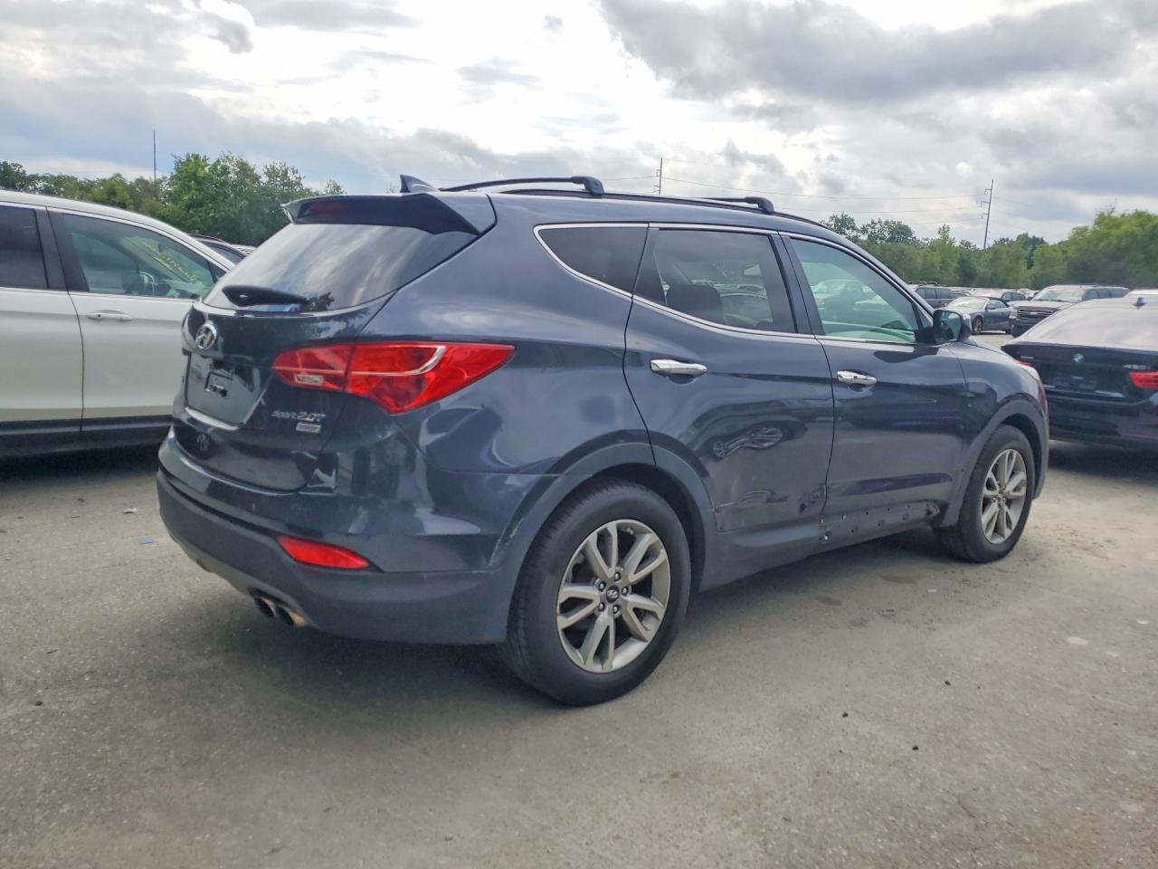 2015 Hyundai Santa Fe Sport 2.0t Blue vin: 5XYZUDLA8FG287629