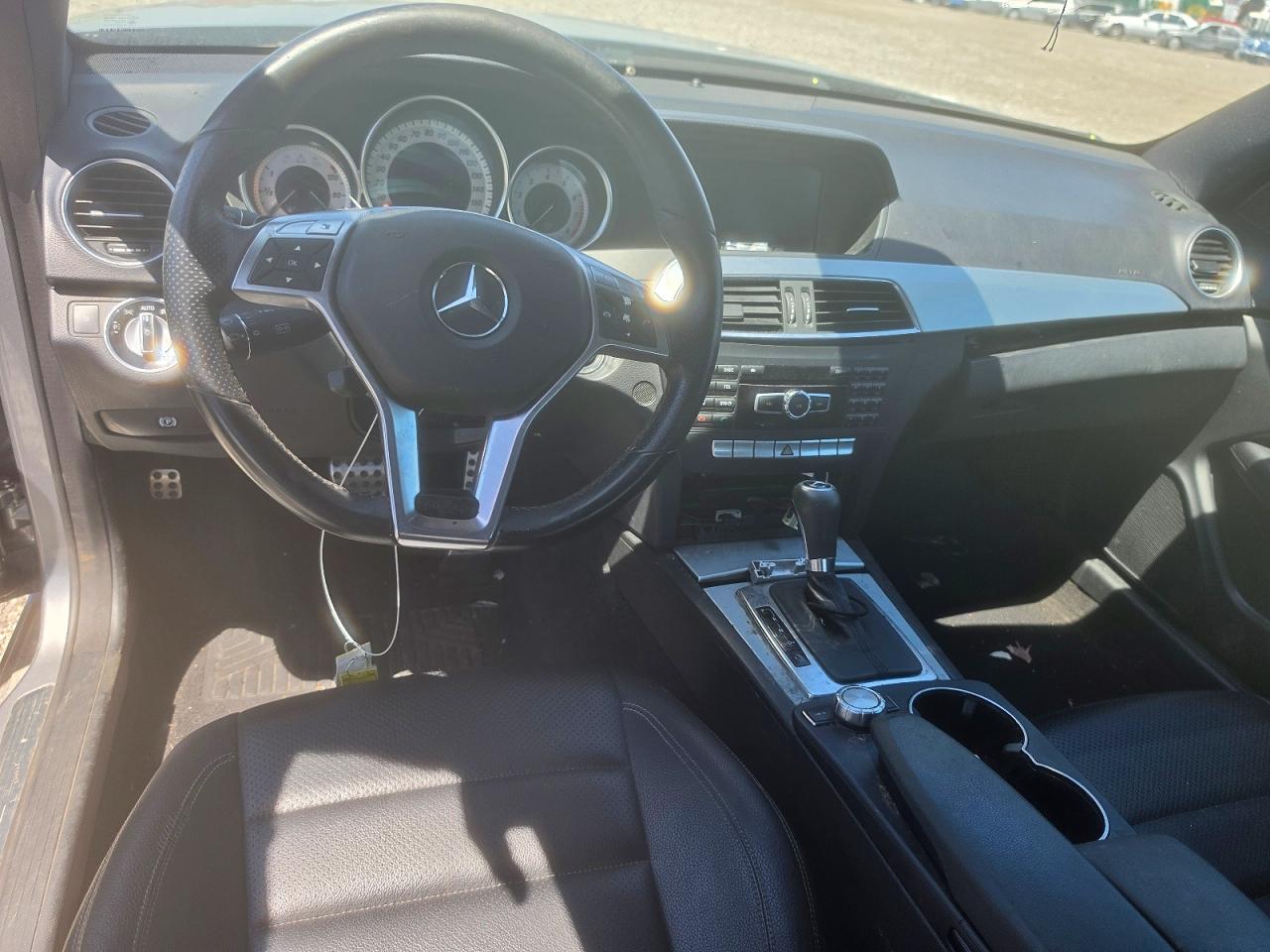 2012 Mercedes-benz C 250 Gray vin: WDDGJ4HB2CF792300