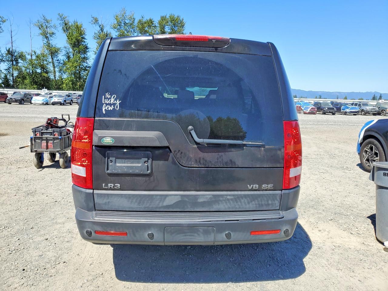 2008 Land Rover Lr3 Se Черный vin: SALAE25498A480244