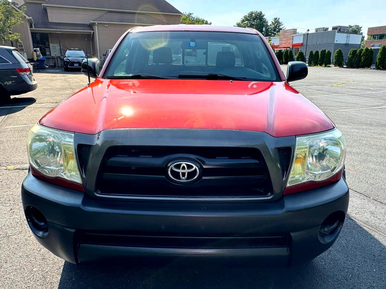 2008 Toyota Tacoma V6 Red vin: 5TEUU42N88Z487630
