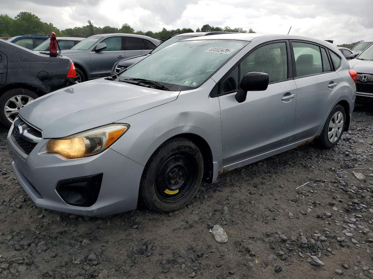 2012 Subaru Impreza Gray vin: JF1GPAA62CH214633