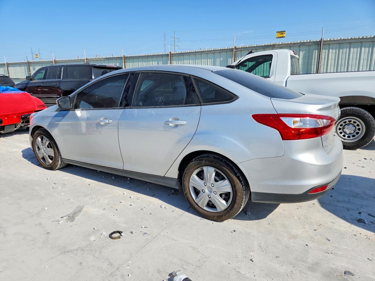 2012 Ford Focus Se Silver vin: 1FAHP3F27CL461956