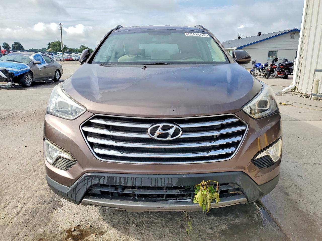 2013 Hyundai Santa Fe Gls Brown vin: KM8SM4HFXDU030484