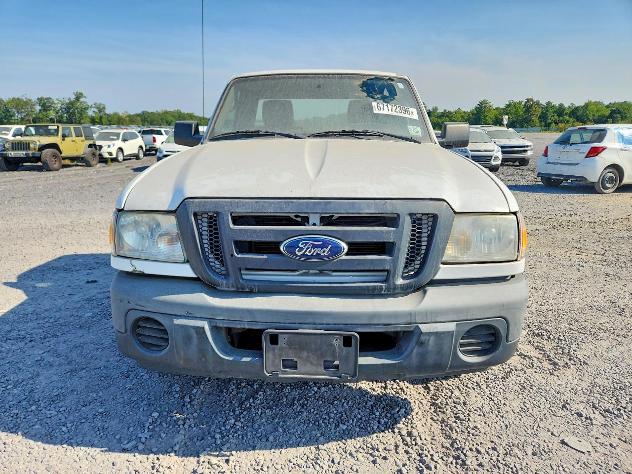 2011 Ford Ranger Белый vin: 1FTKR1AD0BPB02611