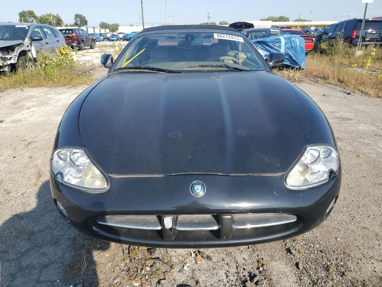 2004 Jaguar Xk8 Black vin: SAJDA42C542A37749
