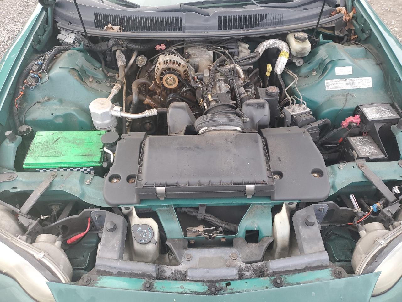 1998 Chevrolet Camaro Green vin: 2G1FP22KXW2130433