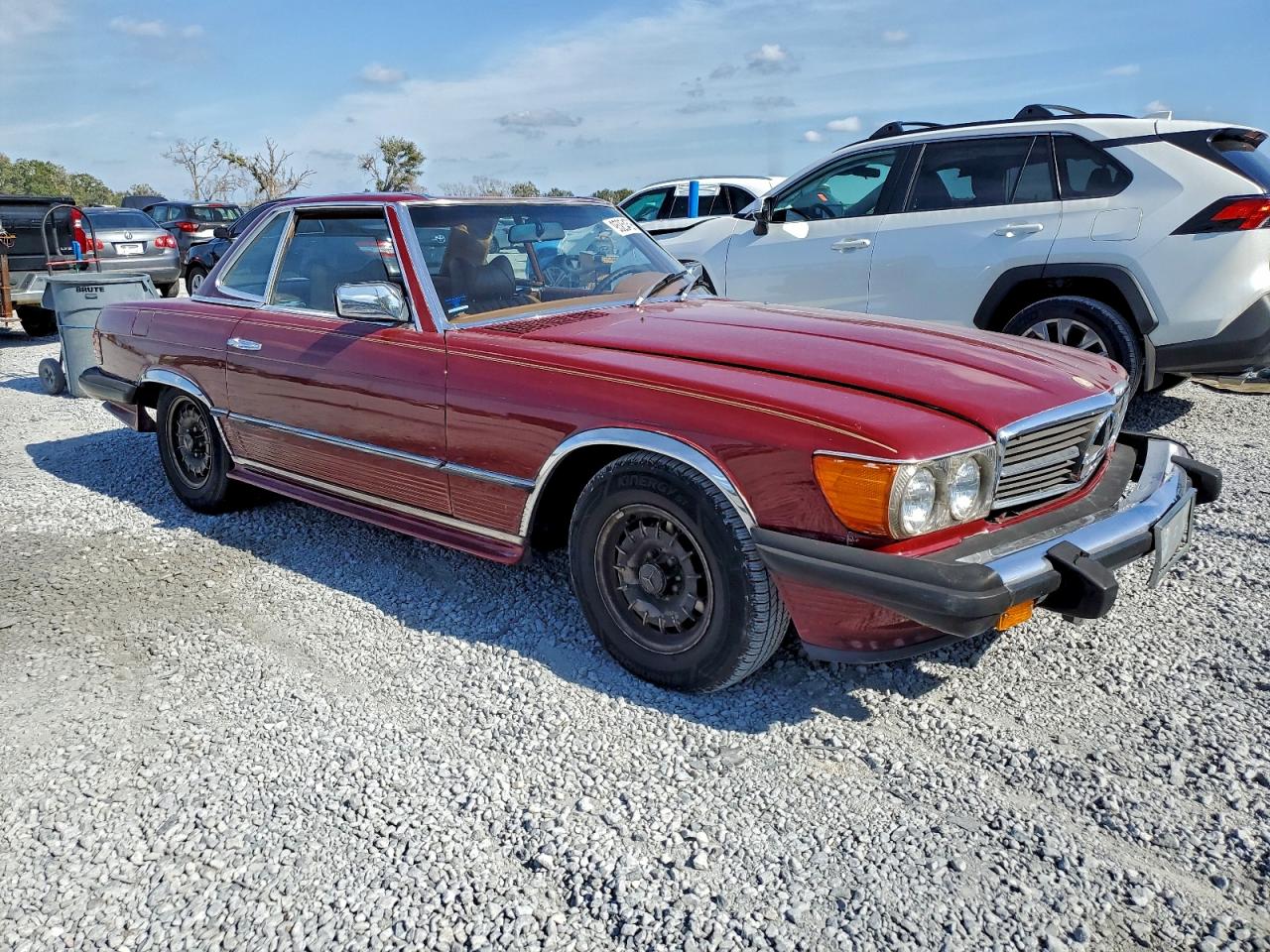 1976 Mercedes Benz 450 Sl Red vin: 10704412031923