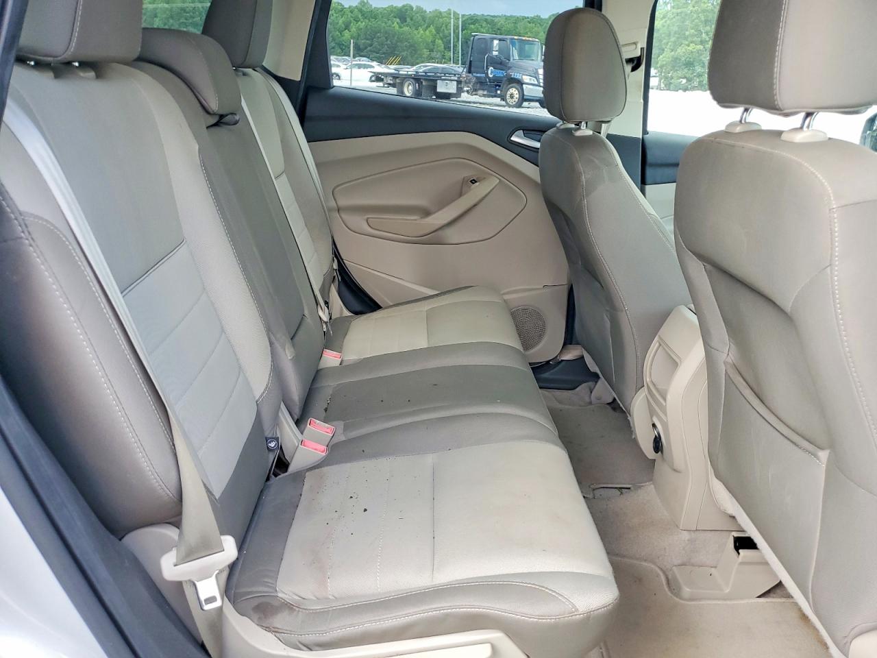 2015 Ford Escape Se Silver vin: 1FMCU0GX8FUC10458