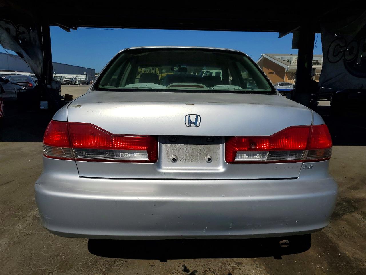 2002 Honda Accord Lx Silver vin: 3HGCG665X2G706794