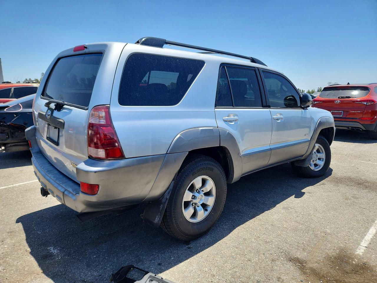 2003 Toyota 4runner Sr5 Серебряный vin: JTEZU14R038004156