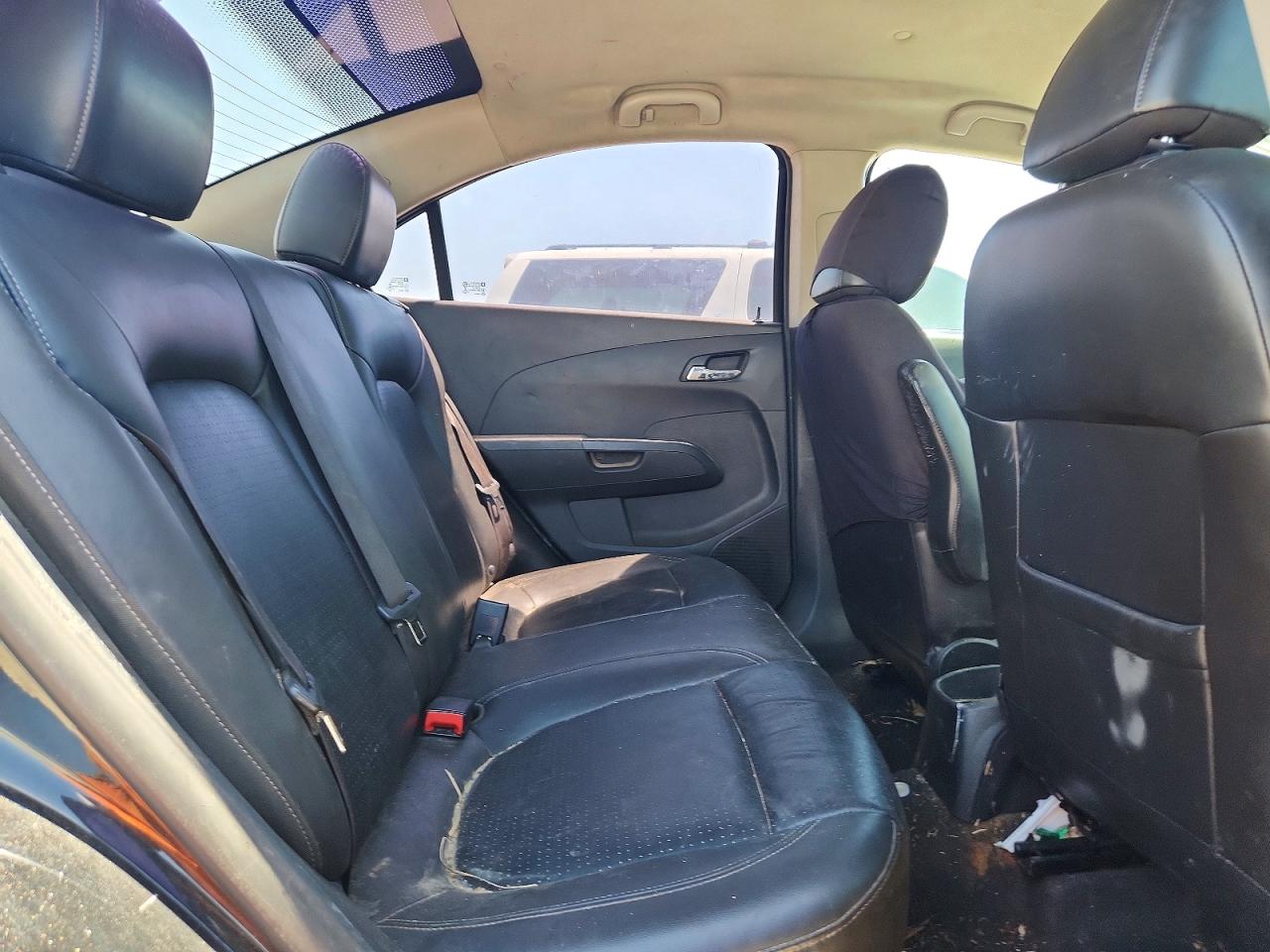 2017 Chevrolet Sonic Premier Черный vin: 1G1JF5SB4H4135297
