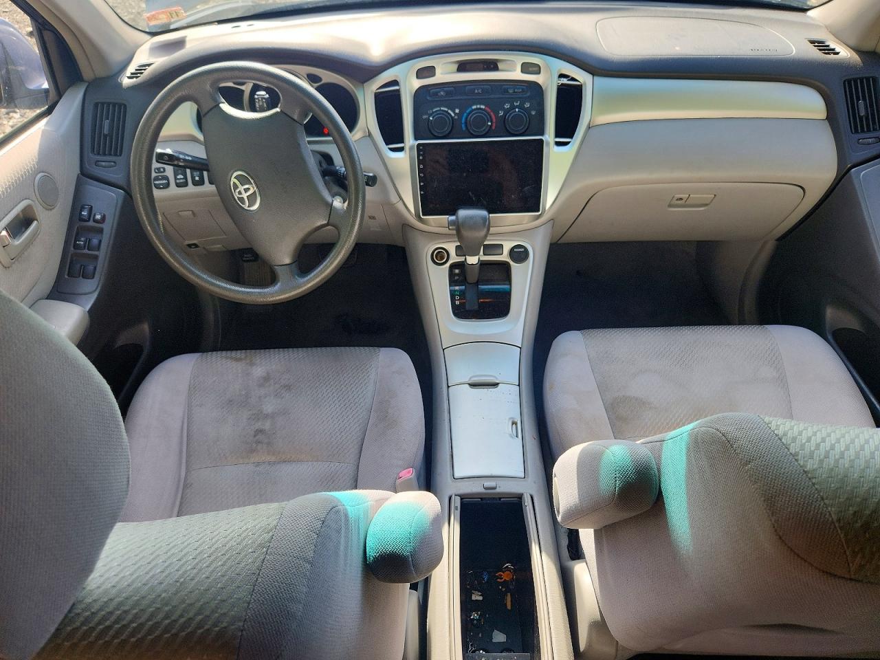 2006 Toyota Highlander Hybrid Blue vin: JTEEW21A560022782