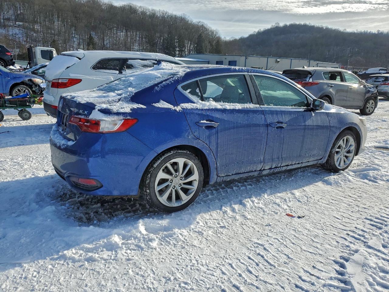 2017 Acura Ilx Base Watch Plus Blue vin: 19UDE2F30HA003519