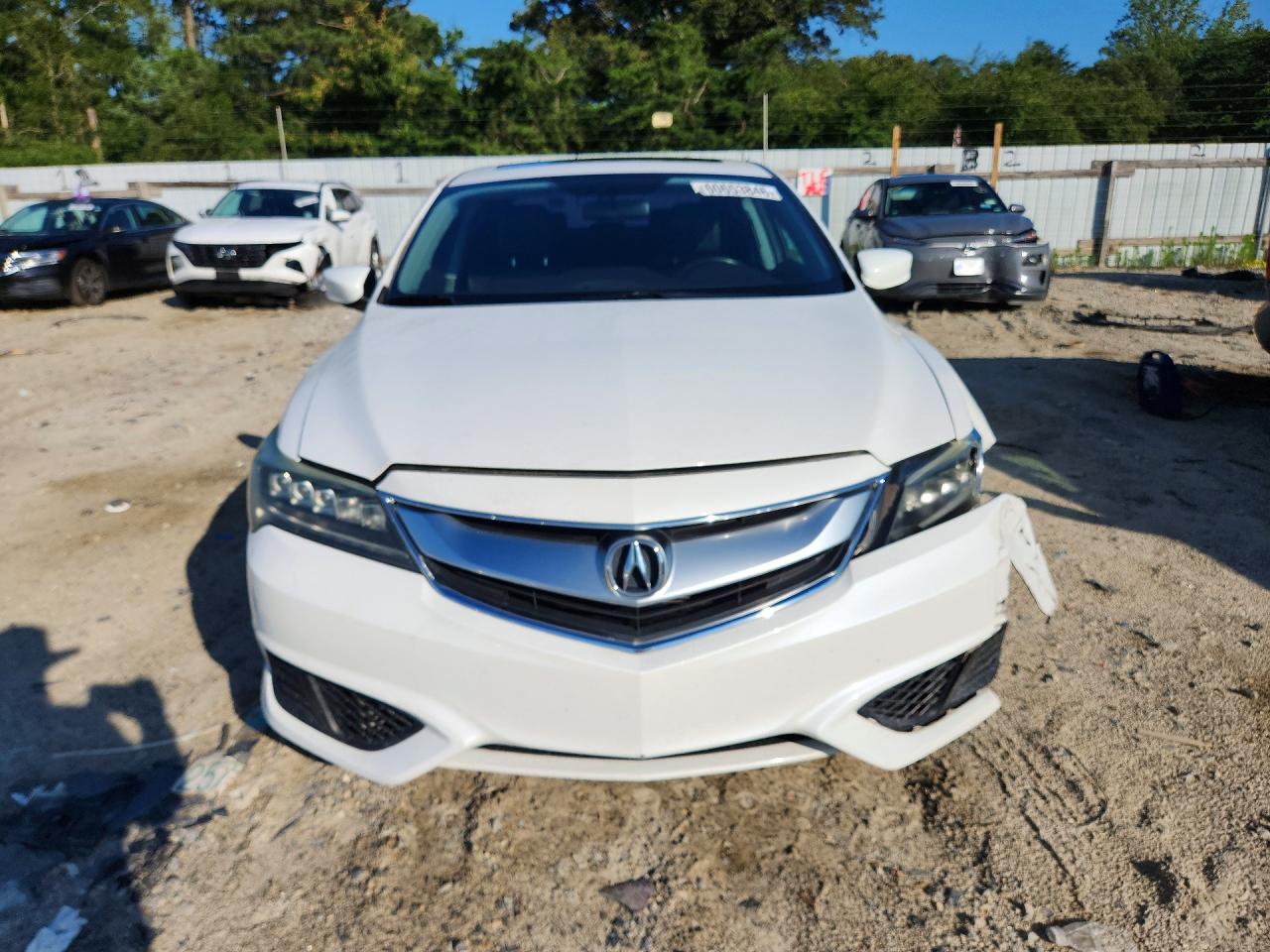 2017 Acura Ilx Base Watch Plus White vin: 19UDE2F31HA000760
