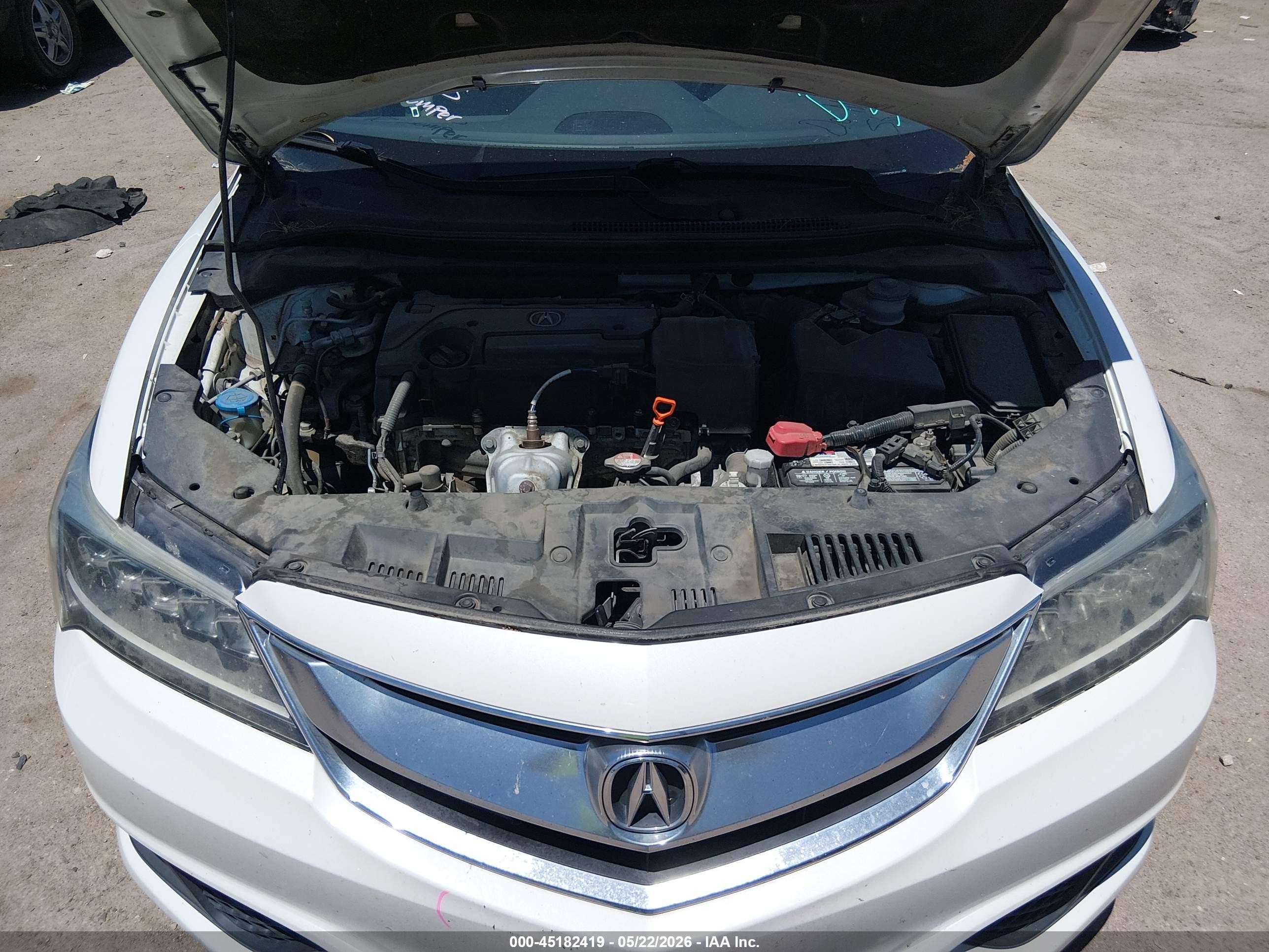 2016 Acura Ilx 2.4l/acurawatch Plus Package Белый vin: 19UDE2F33GA007031