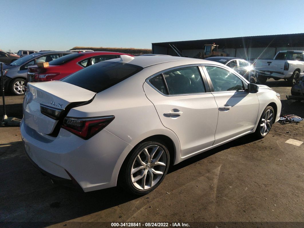 2020 Acura Ilx   Белый vin: 19UDE2F35LA000513