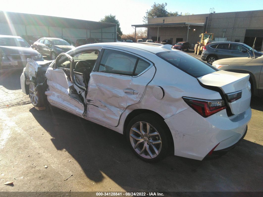 2020 Acura Ilx   Белый vin: 19UDE2F35LA000513