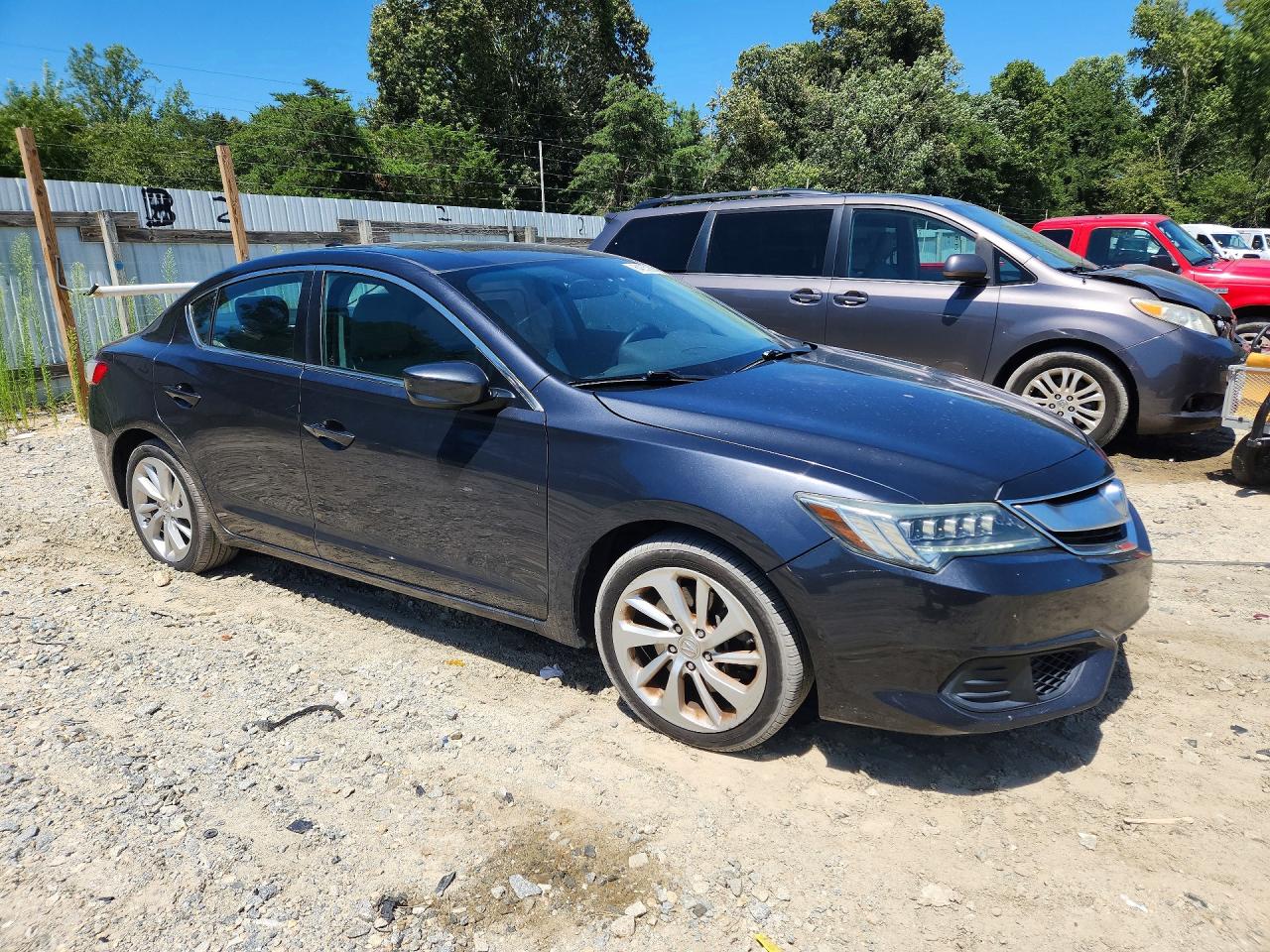2016 Acura Ilx Base Watch Plus Gray vin: 19UDE2F36GA024227