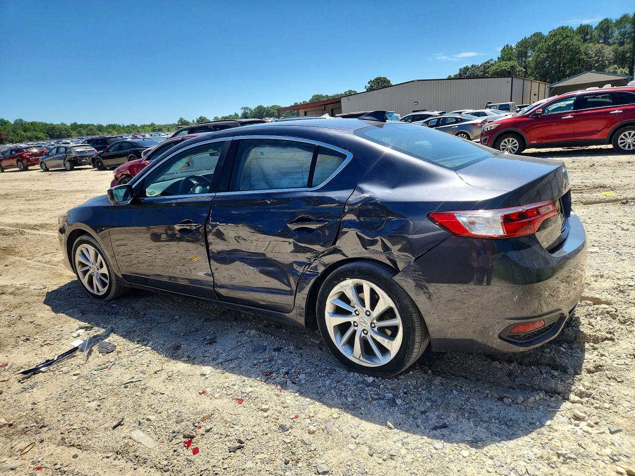 2016 Acura Ilx Base Watch Plus Gray vin: 19UDE2F36GA024227