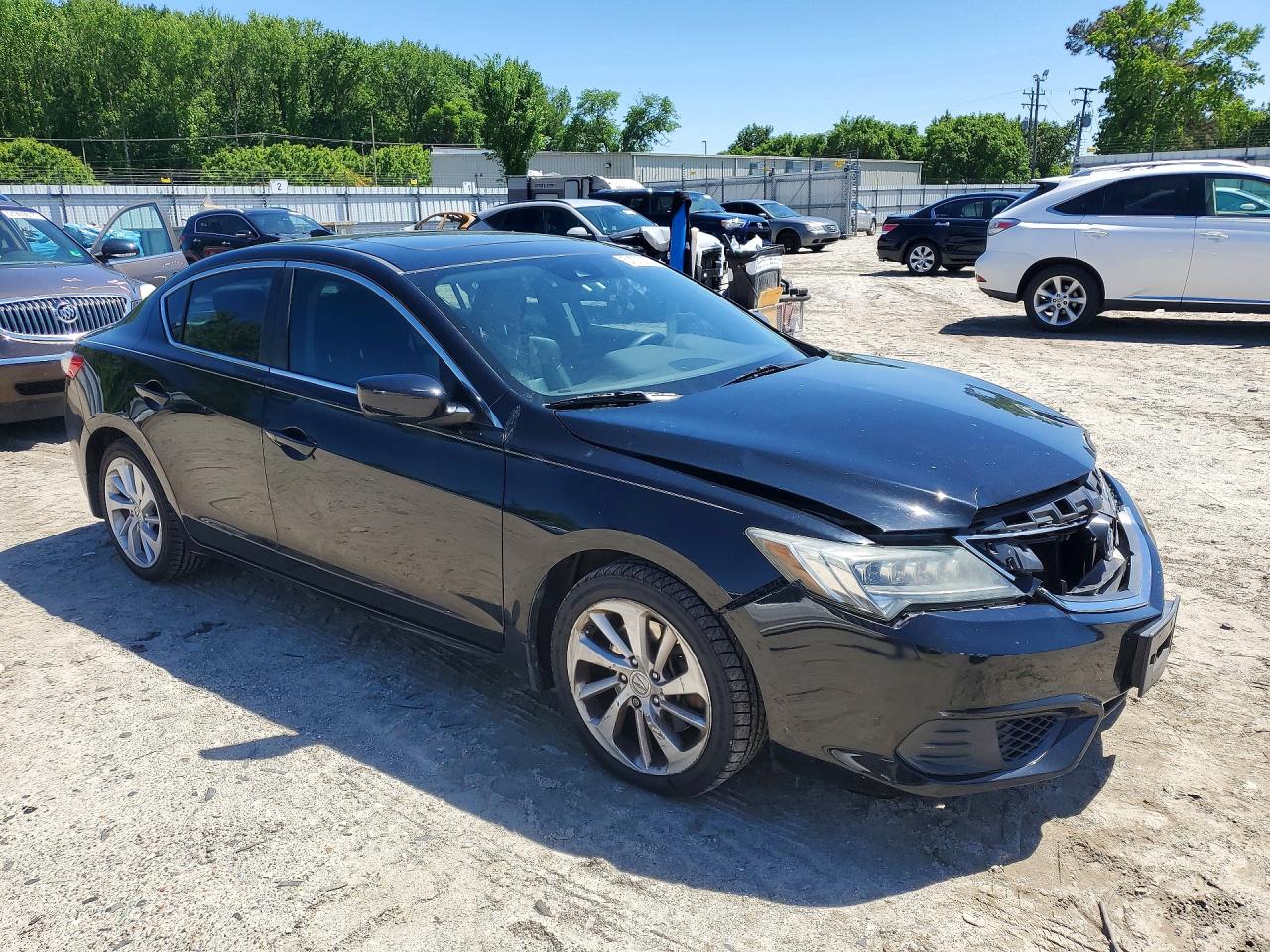 2017 Acura Ilx Base Watch Plus Черный vin: 19UDE2F3XHA010008