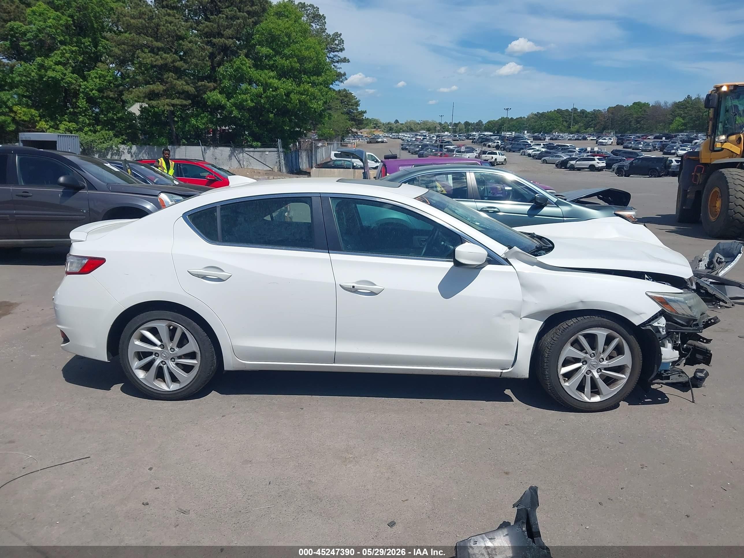 2017 Acura Ilx Premium Package/technology Plus Package White vin: 19UDE2F70HA009291