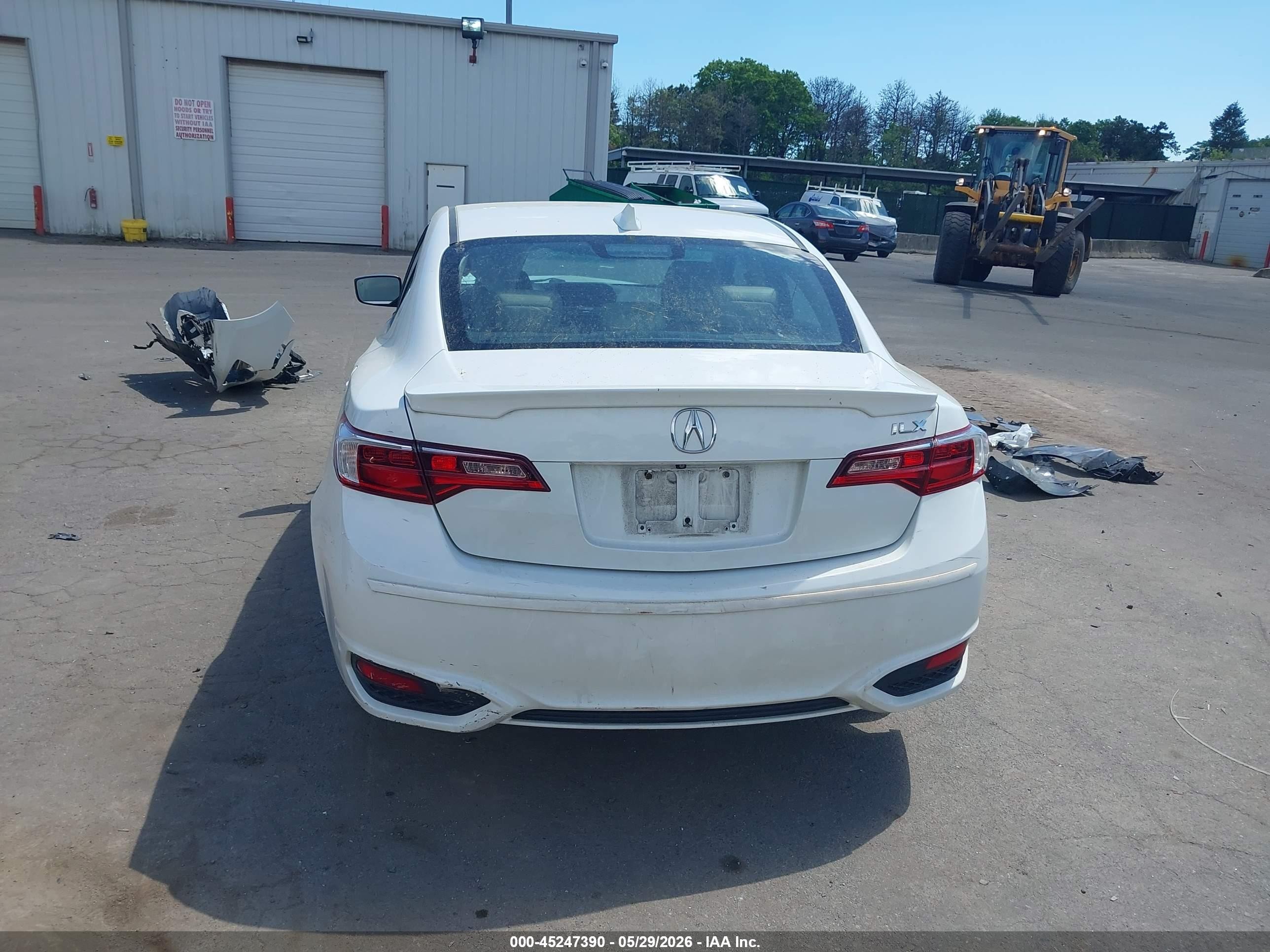 2017 Acura Ilx Premium Package/technology Plus Package White vin: 19UDE2F70HA009291