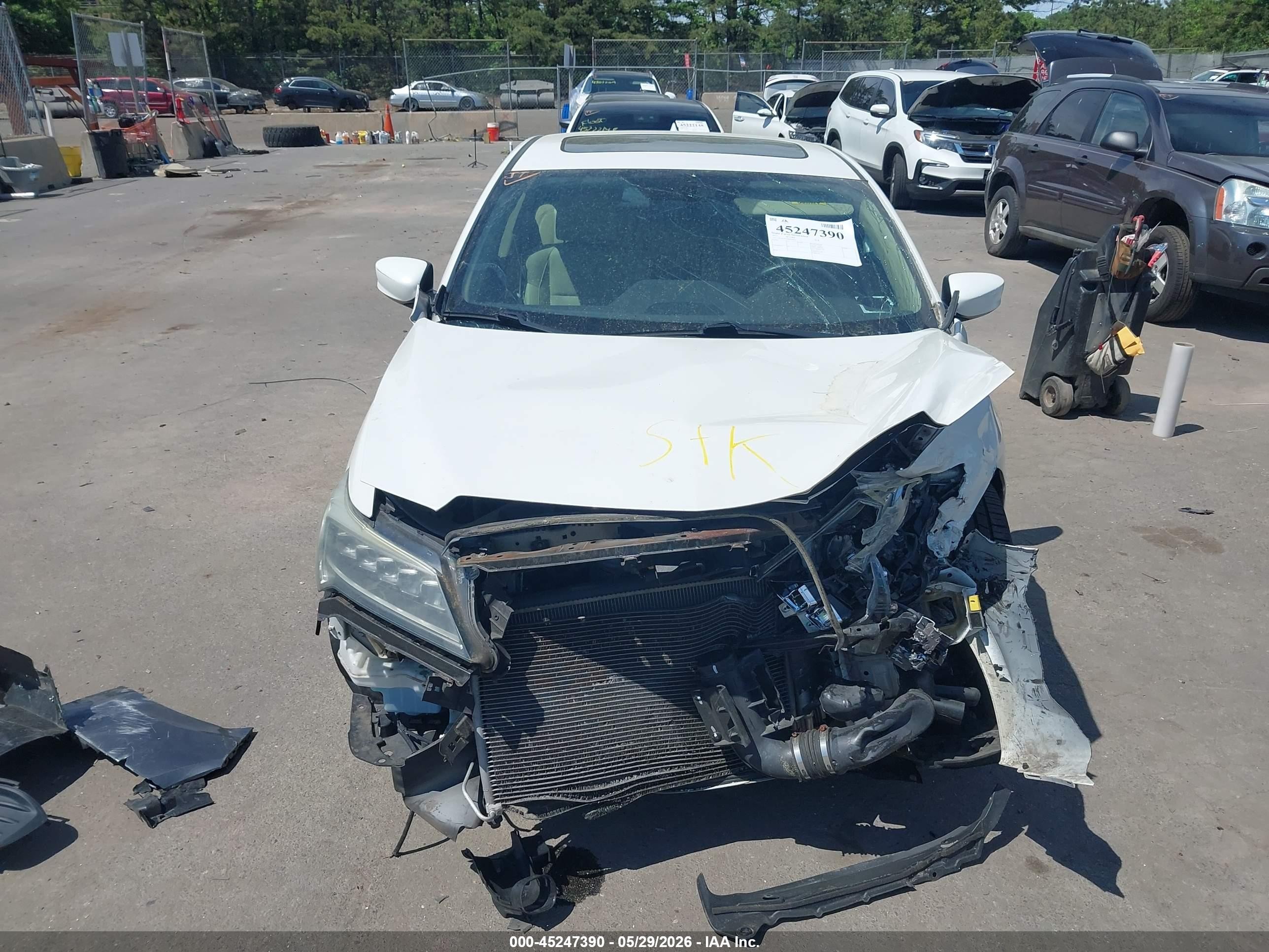 2017 Acura Ilx Premium Package/technology Plus Package White vin: 19UDE2F70HA009291