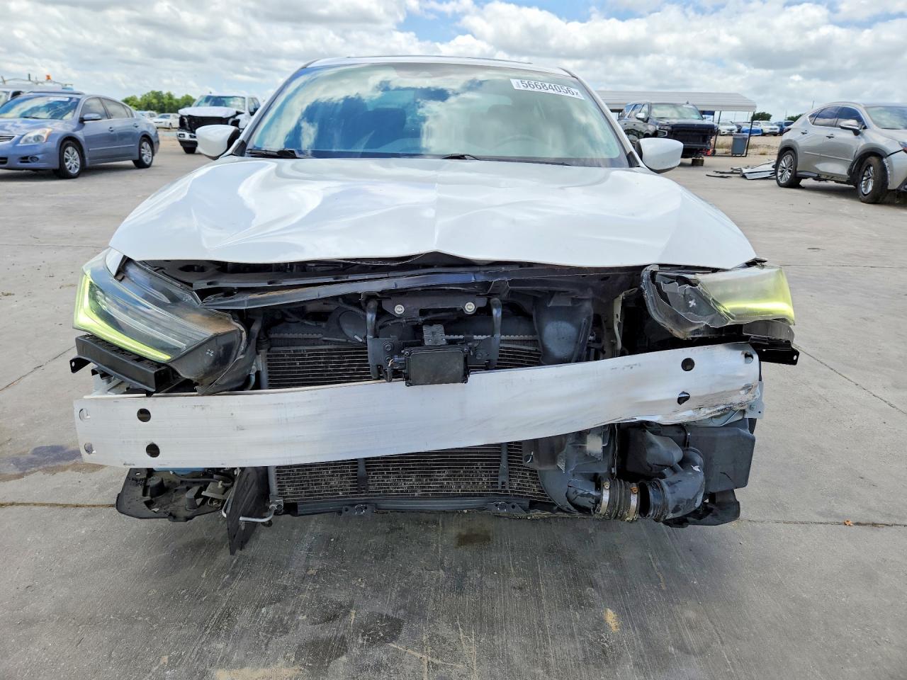 2020 Acura Ilx Premium/technology White vin: 19UDE2F70LA001782