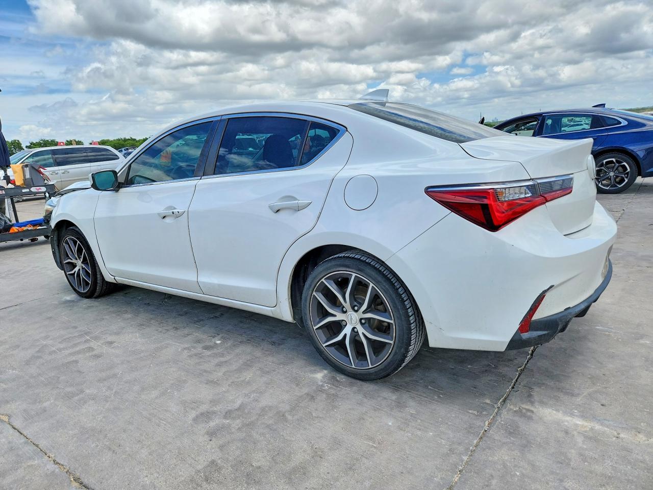 2020 Acura Ilx Premium/technology White vin: 19UDE2F70LA001782