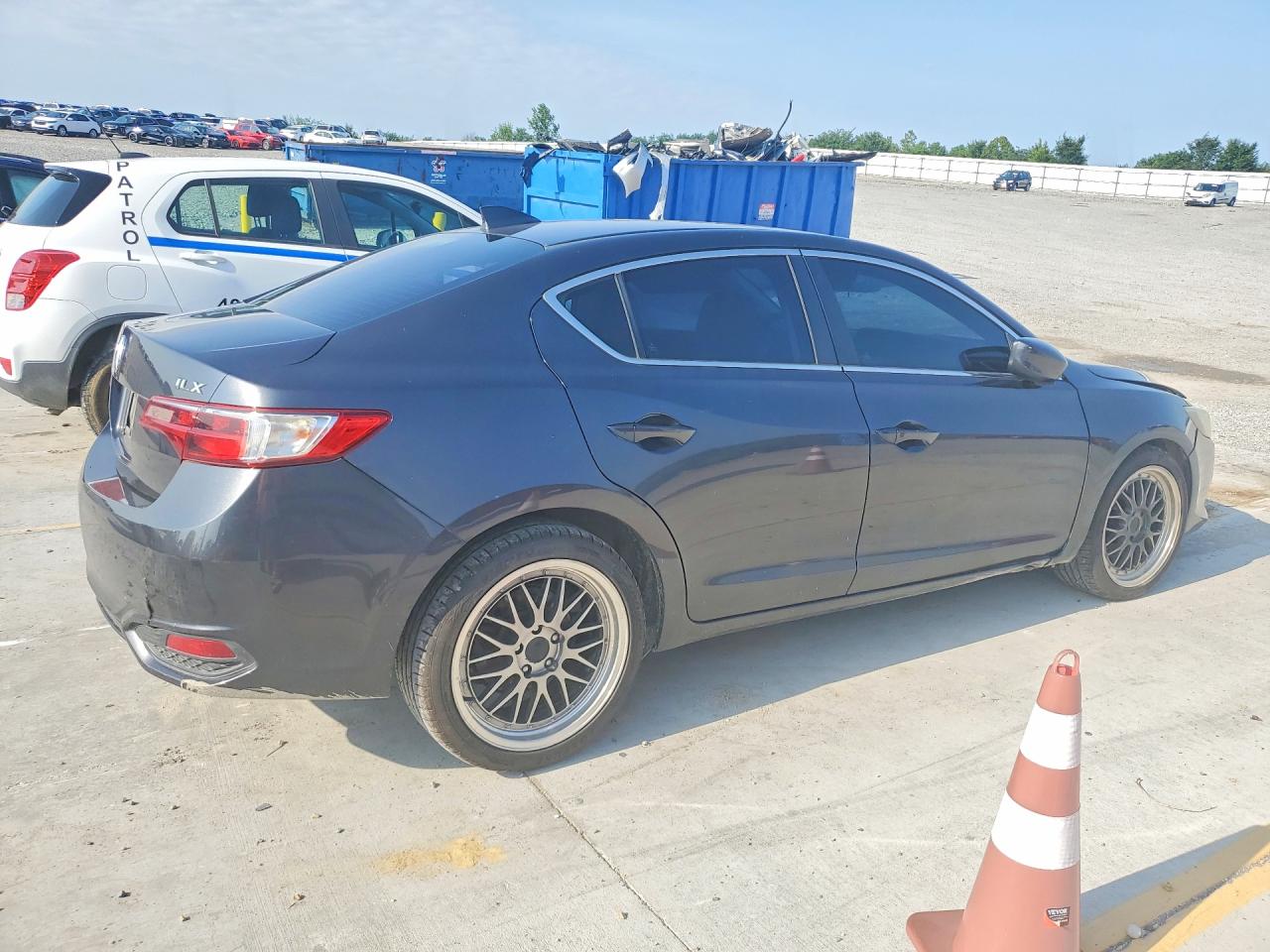2016 Acura Ilx Premium Серый vin: 19UDE2F72GA004558