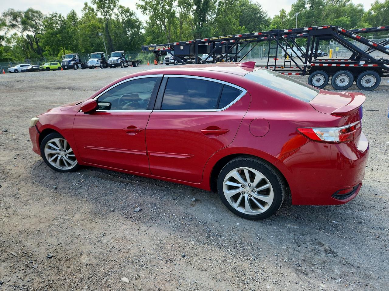 2017 Acura Ilx Premium Красный vin: 19UDE2F72HA003525