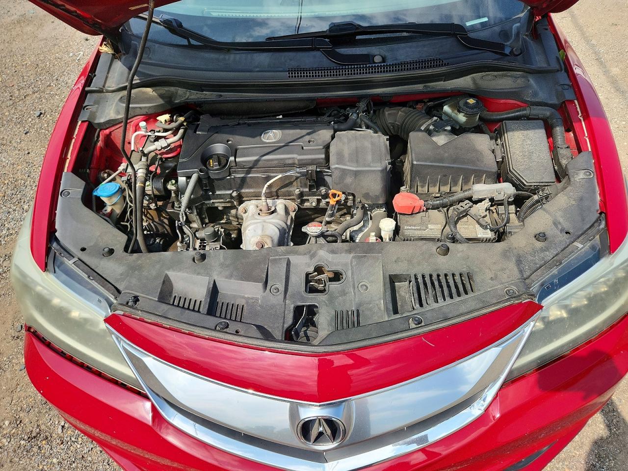 2017 Acura Ilx Premium Красный vin: 19UDE2F72HA003525