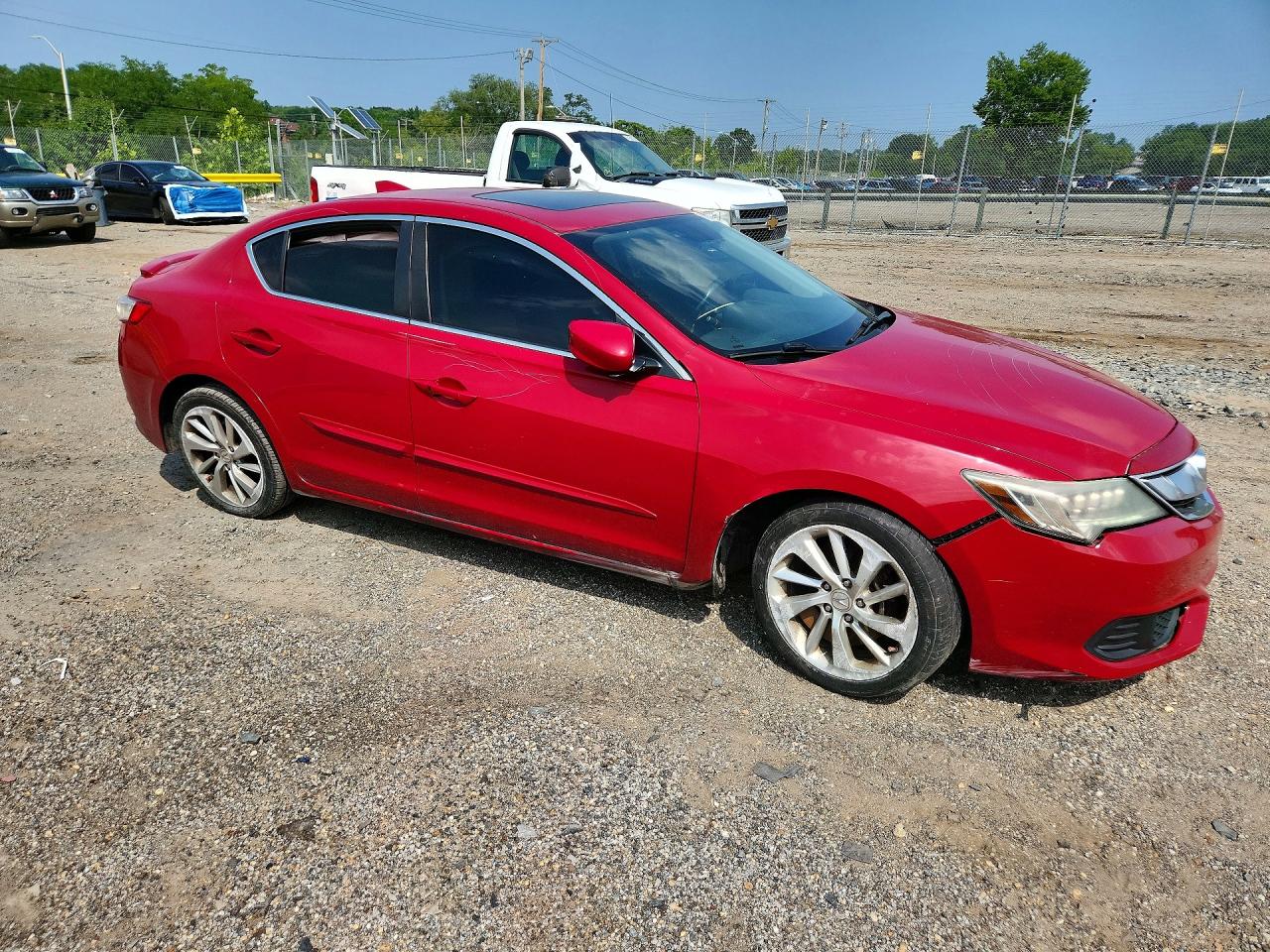2017 Acura Ilx Premium Красный vin: 19UDE2F72HA003525