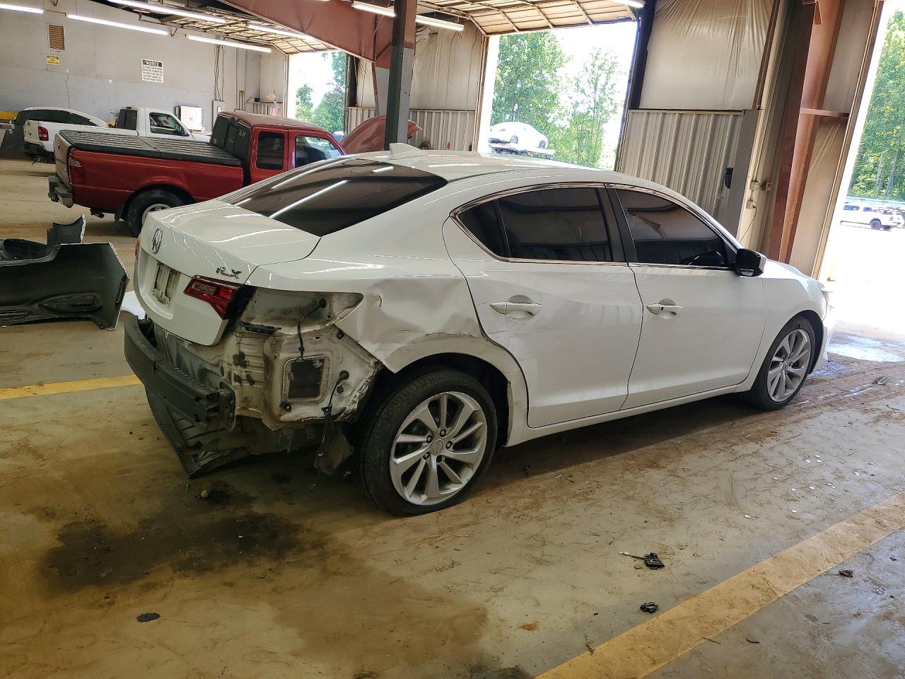 2017 Acura Ilx Premium White vin: 19UDE2F72HA003671